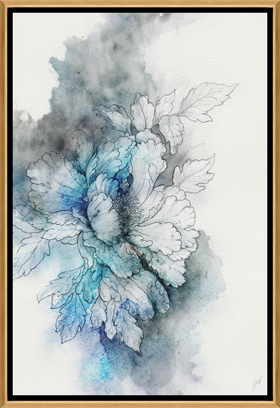 Peony Haze Blue II