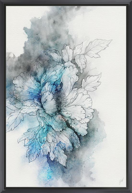 Peony Haze Blue II