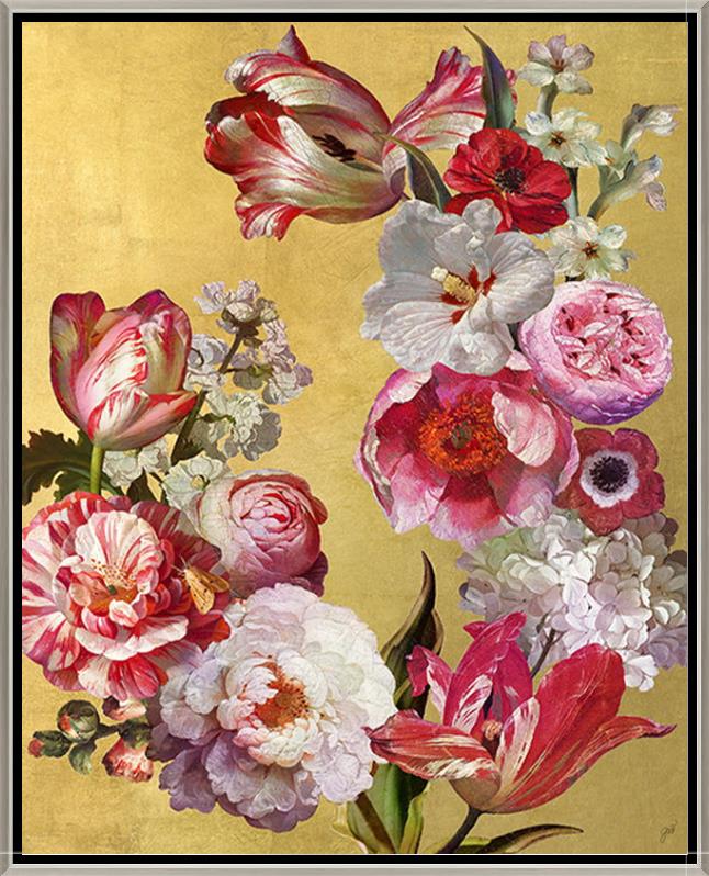 Dutch Blooms Gold II - Plexi